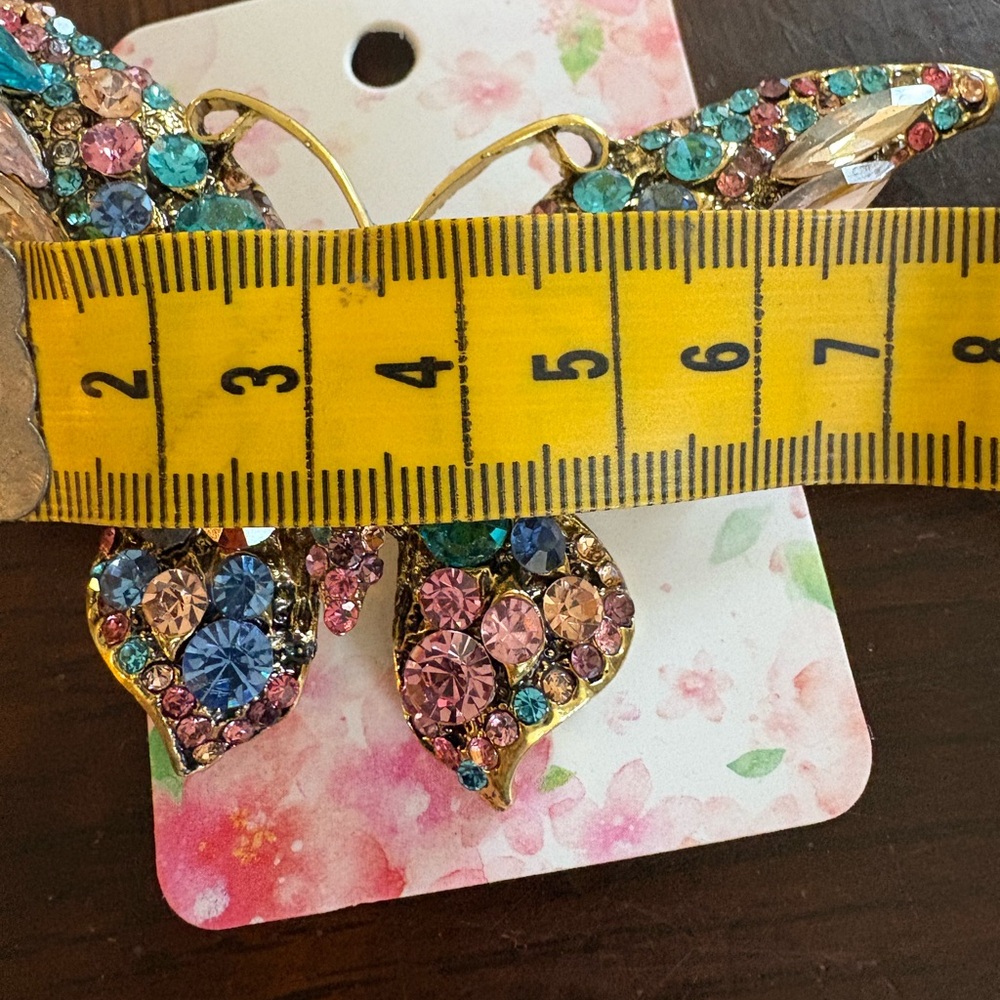 Colorful Butterfly Brooch - Picture 8 of 17